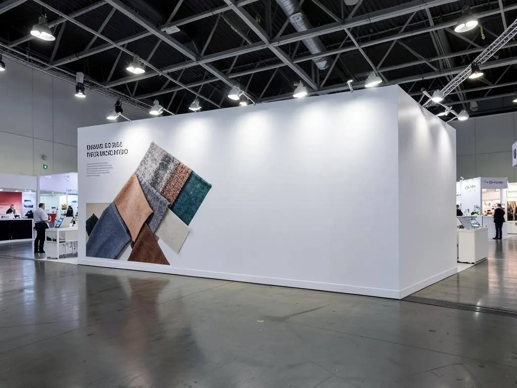 Grote achterwand / beurswand — Extra breed doek vanaf 400 cm voor beurs en podium