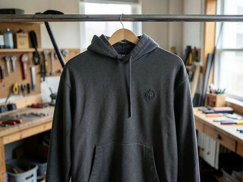 Hoodie met logo — Warme hoodie voor team, club of personeel