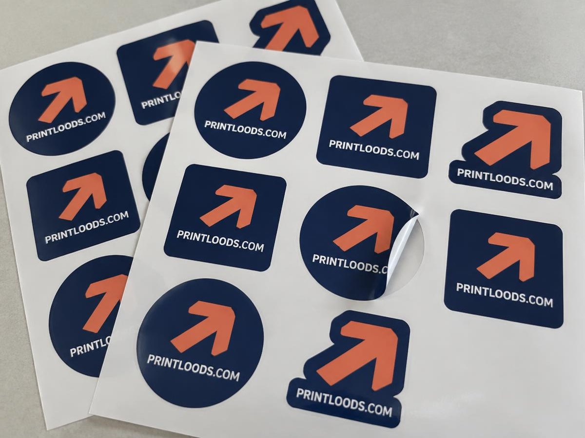 Stickers op vel — Meerdere stickers op één vel — makkelijk uitdelen en plakken, altijd op aanvraag